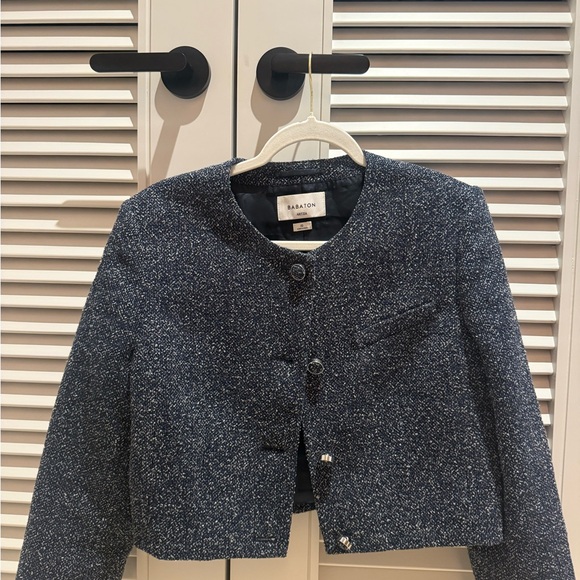 Babaton Navy Jacket - Picture 1 of 5